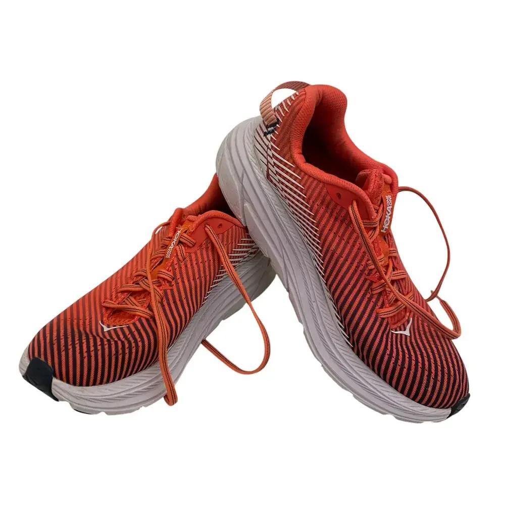 Hoka One One Rincon 2 Women's Orange Running Shoes Size 8 Lightweight